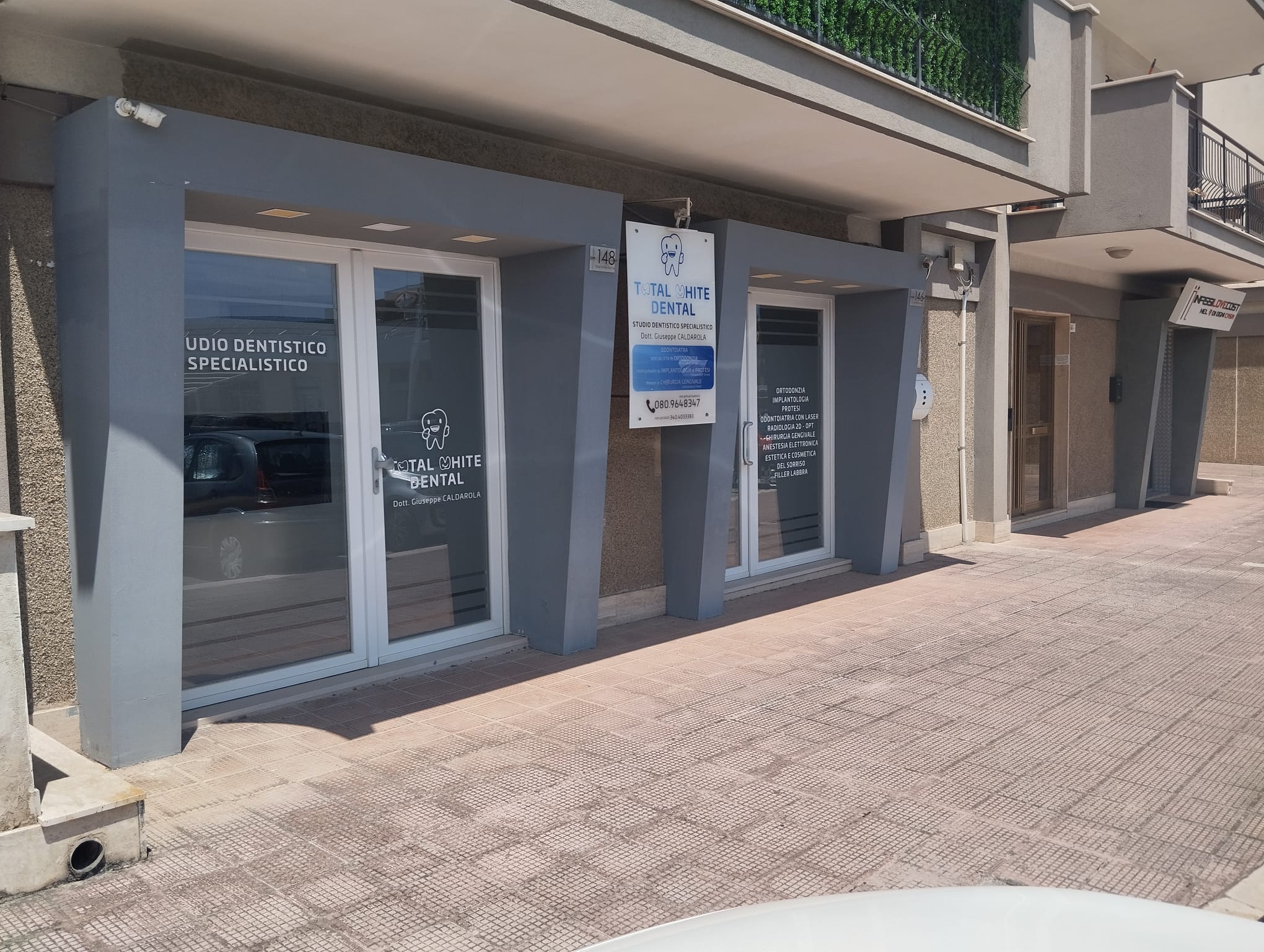 Facciata esterna studio Bisceglie